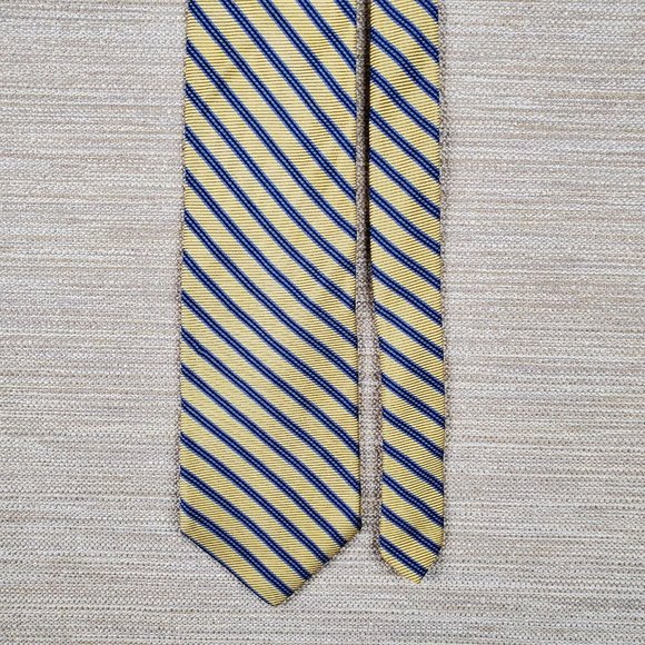 Brooks Brothers Mens Tie Striped USA Corporate Classicore Preppy Normcore - Picture 8 of 13